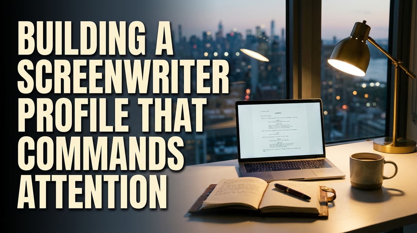 Building a Screenwriter Profile That Commands Attention